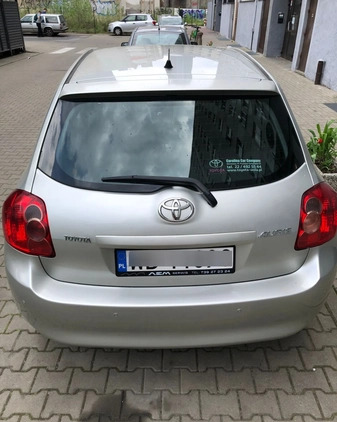 Toyota Auris cena 18000 przebieg: 199088, rok produkcji 2007 z Warszawa małe 211